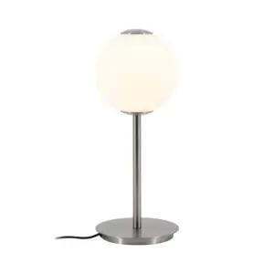 UMAGE - Audrey LED-bordlampe, stålfarvet, højde 37 cm