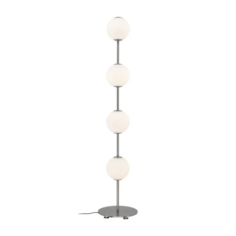 UMAGE - Audrey LED-gulvlampe, stålfarvet Højde 128 cm 4 lyskilder