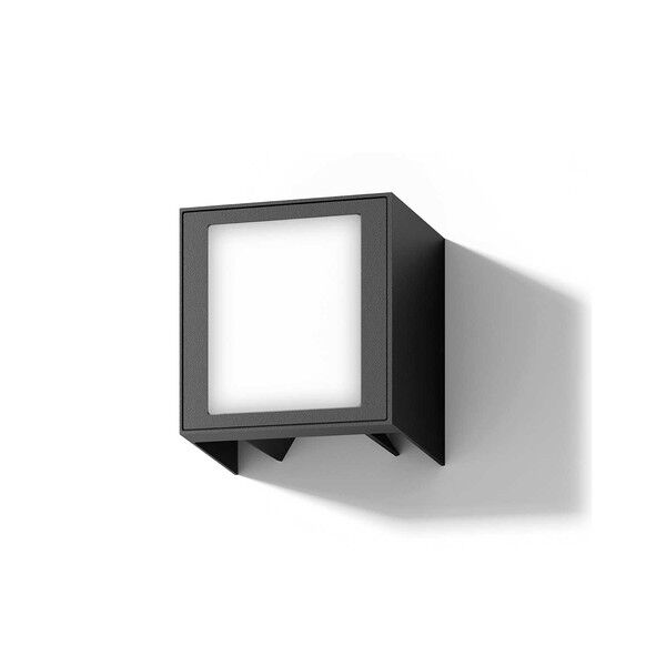 UNA Væglampe LED Sort