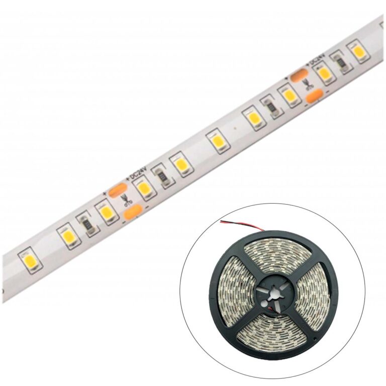 Udendørs LED Strip SMD - 10mm - IP65 - 24V - 3000K - 90 LED/m - 18W/m