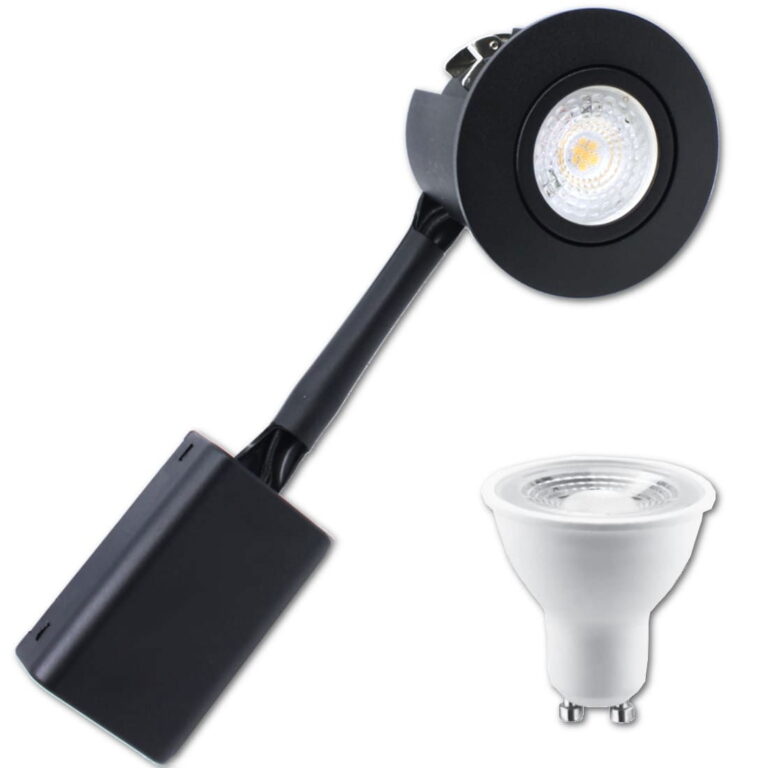 Udendørs Spot I PRIMA - Mat. Sort - Samsung Gu10 - 230V (Ikke-Dæmpbar)