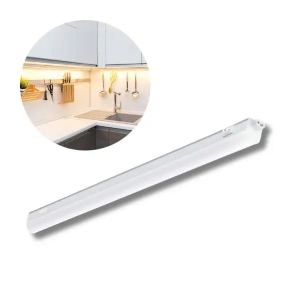 Underskabsarmatur - 8w - 60cm - 800lm - CCT - Hvid