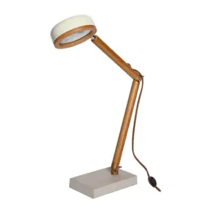 Unknown - HIPP LED Bordlampe Vintage White Piffany Copenhagen