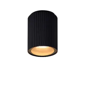 Unknown - Kyklop Ripple Udendørs Loftlampe Sort Nordlux