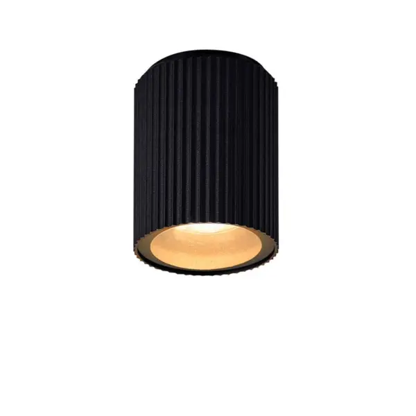 Unknown - Kyklop Ripple Udendørs Loftlampe Sort Nordlux