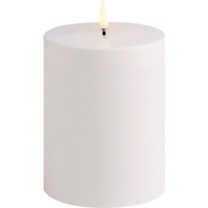 Uyuni LED bloklys, udendørs, batteri, hvid