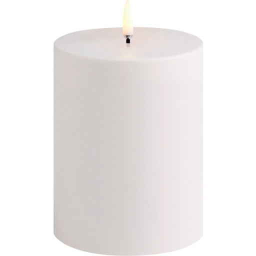 Uyuni LED bloklys, udendørs, batteri, hvid