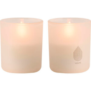 Uyuni LED stearinlys, creme