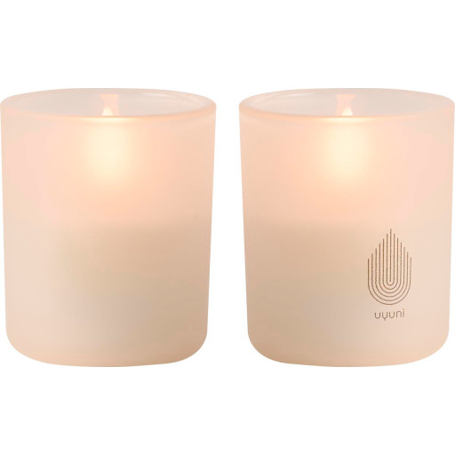 Uyuni LED stearinlys, creme