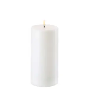 Uyuni Lighting - Bloklys LED 10,1x20 cm Nordic White