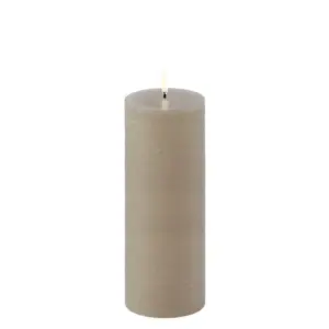 Uyuni Lighting - Bloklys LED 7,8 x 20,3 cm Rustic Sandstone