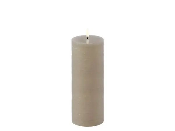 Uyuni Lighting - Bloklys LED 7,8 x 20,3 cm Rustic Sandstone