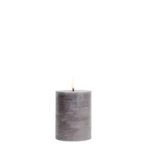 Uyuni Lighting - Bloklys LED 7,8x10,1 cm Rustic Grey
