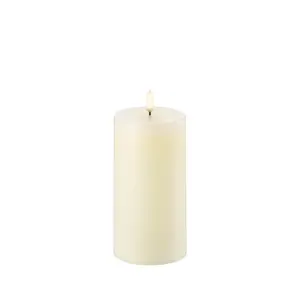 Uyuni Lighting - Bloklys LED 7,8x15 cm Ivory