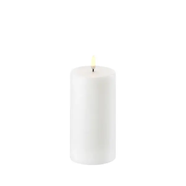 Uyuni Lighting - Bloklys LED 7,8x15 cm Nordic White