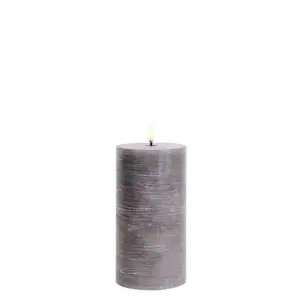 Uyuni Lighting - Bloklys LED 7,8x15,2 cm Rustic Grey