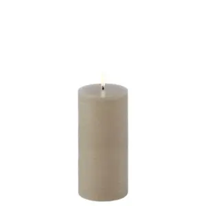 Uyuni Lighting - Bloklys LED 7,8x15,2 cm Rustic Sandstone