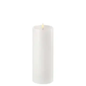 Uyuni Lighting - Bloklys LED w/shoulder 7,8x20 cm Nordic White