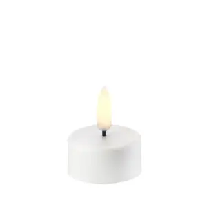 Uyuni Lighting - Fyrfadslys LED Remote Ready 3,8x2 cm Nordic White