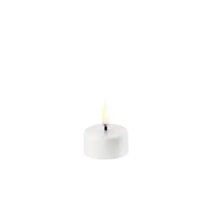 Uyuni Lighting - Fyrfadslys LED m/Batteri 3,9 x 2,1 cm White Plain