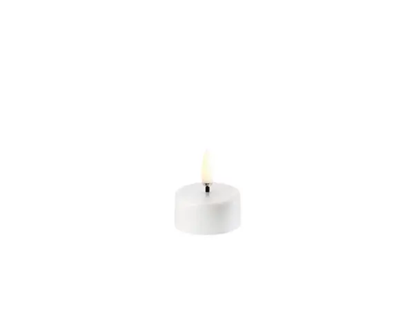 Uyuni Lighting - Fyrfadslys LED m/Batteri 3,9 x 2,1 cm White Plain
