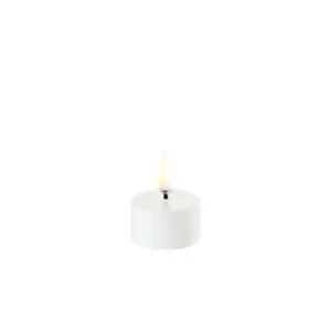 Uyuni Lighting - Fyrfadslys LED m/Batteri 4 x 2,1 cm Nordic White