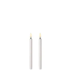 Uyuni Lighting - Kegleformet lys Mini LED 2 stk. 1,3 x 13 cm hvid