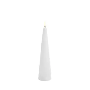 Uyuni Lighting - Keglelys LED 5,8x21,5 cm Nordic Hvid/Smooth