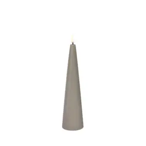 Uyuni Lighting - Keglelys LED 5,8x21,5 cm Sandstone/Smooth