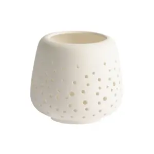 Uyuni Lighting - Keramisk lygte, 11 x 10 cm, hvid