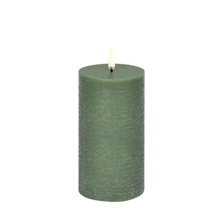 Uyuni Lighting - LED-stumplys, 7,8 cm, olivengrøn