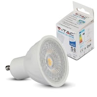 V-TAC GU10-pære, 6W, 3000K, 455lm, Ra80, ikke dæmpbar