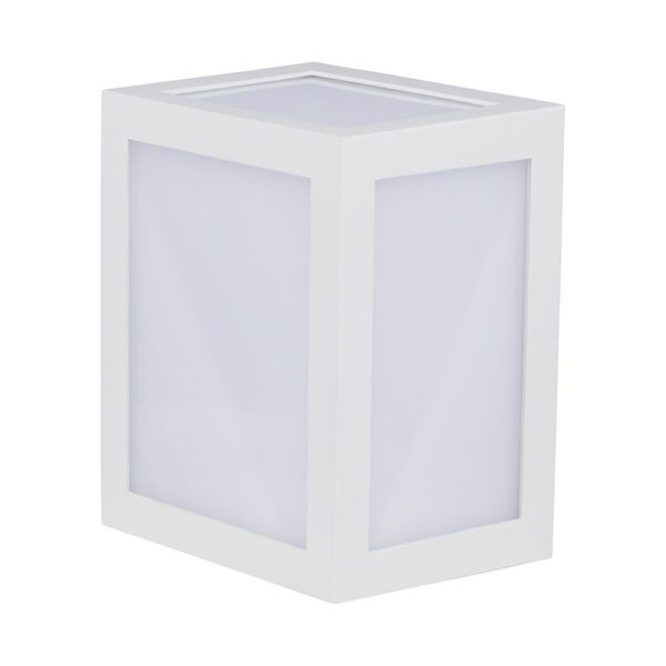 V-TAC LED væglampe 12W 4000K hvid hus