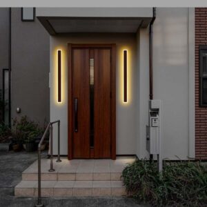 V-Tac 17W LED Corten væglampe - IP65 udendørs, 230V, inkl. lyskilde