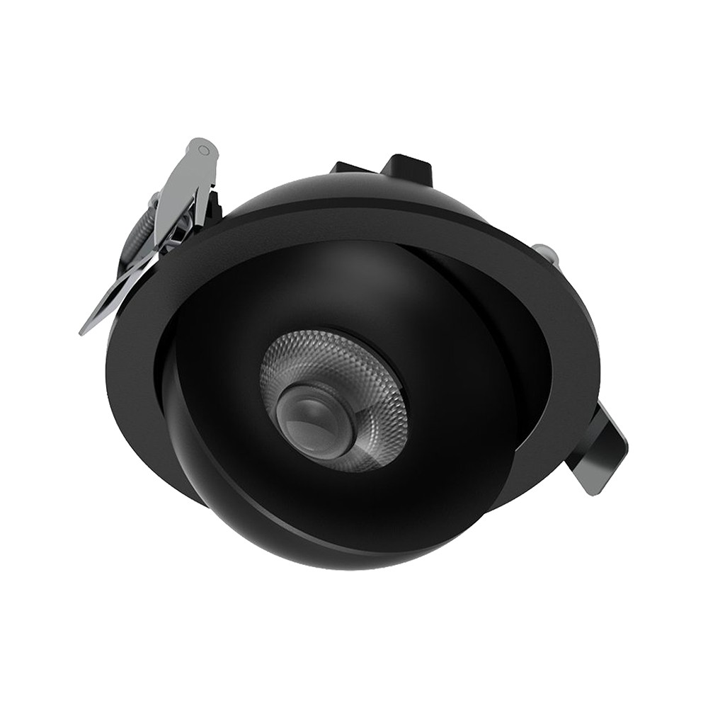 V-Tac 18W LED downlight - IP44, CCT, Cree chip, sort
