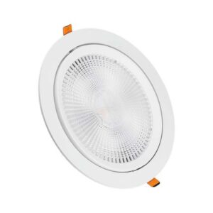 V-Tac 30W LED spotlight - Hul: Ø19,5 cm, Mål: Ø22,5 cm, 3,8 cm høj, Samsung LED chip, 230V