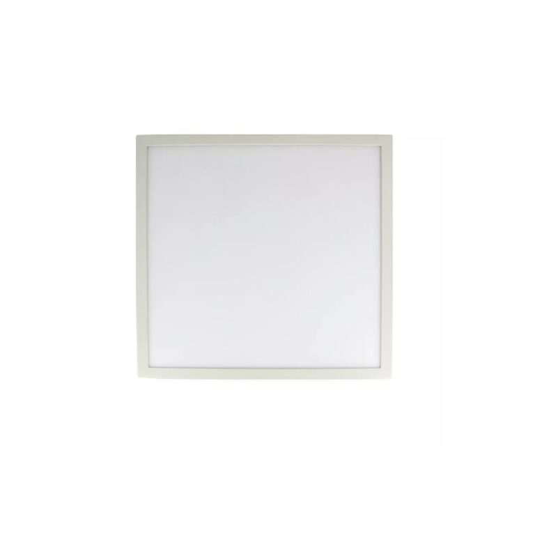 V-Tac 60x60 bagbelyst LED panel - 40W, flicker free, hvid kant