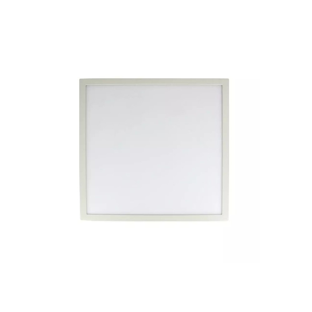 V-Tac 60x60 bagbelyst LED panel - 40W, flicker free, hvid kant