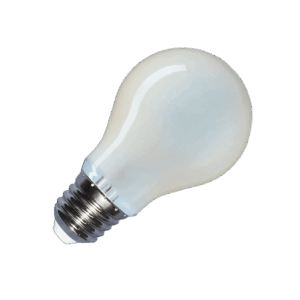 V-Tac 8W LED pære - Kultråd, matteret, A67, E27