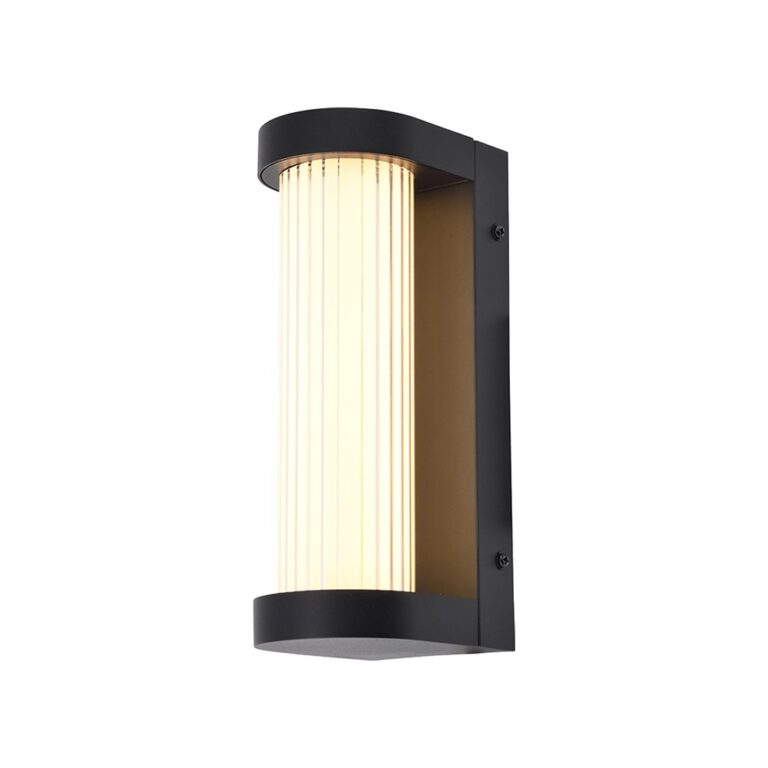 V-Tac 8W LED væglampe - IP44, 3000K, udendørs