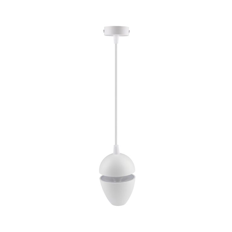 V-Tac 9W LED pendel - 3000K, hvid hus