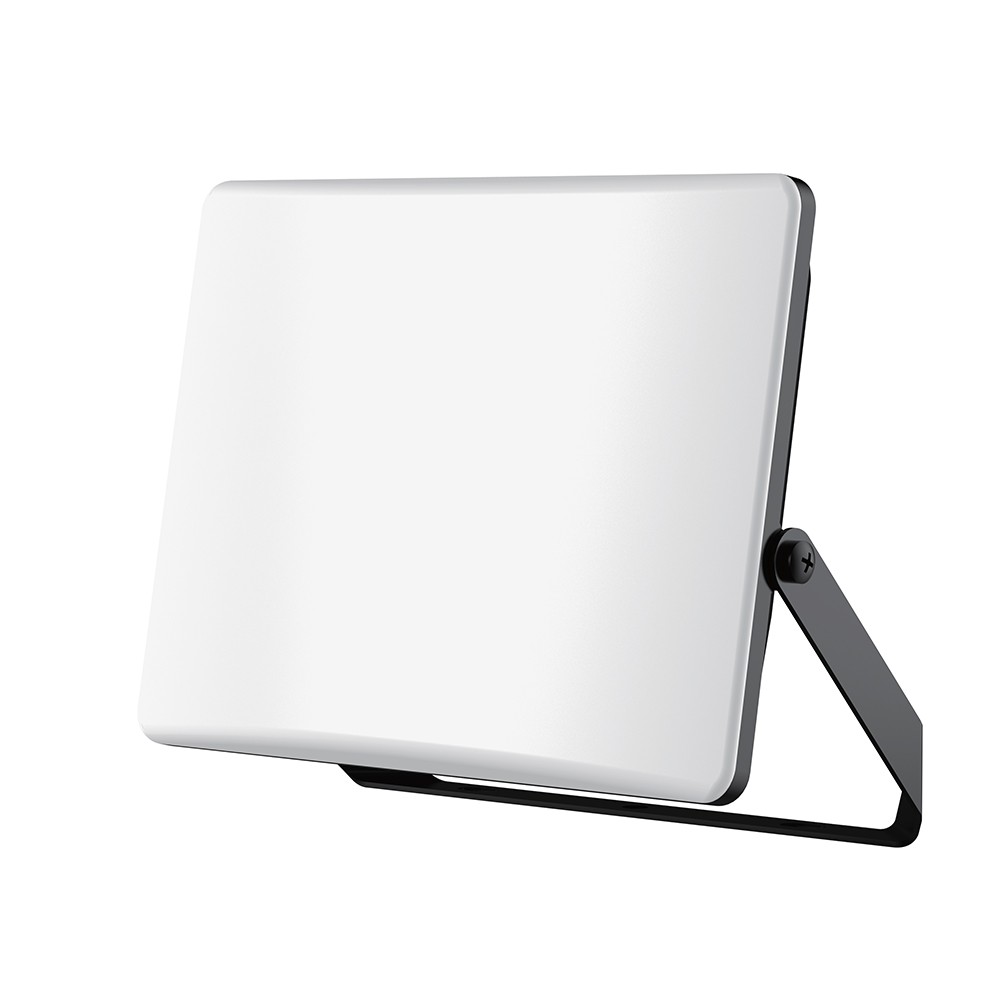 VT-44107CCT LED projektør 100W - mælkehvidt PC-dæksel, justerbar farvetemperatur (CCT 3-i-1)