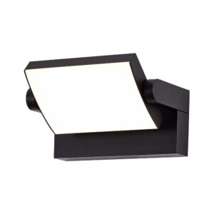 VT-792 LED Væglampe 17W - 4000K, sort hus, IP65