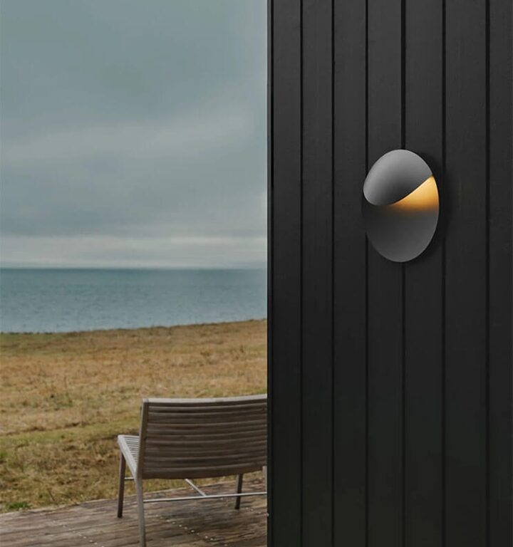 Valopin udendørs væglampe LED, seaside sort
