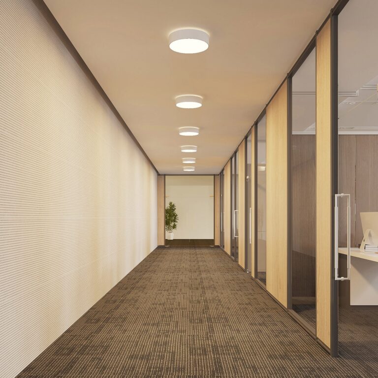 Vanida LED-loftlampe, hvid, metal, op/ned Arcchio - Køkken - Moderne - Aluminium - Rund