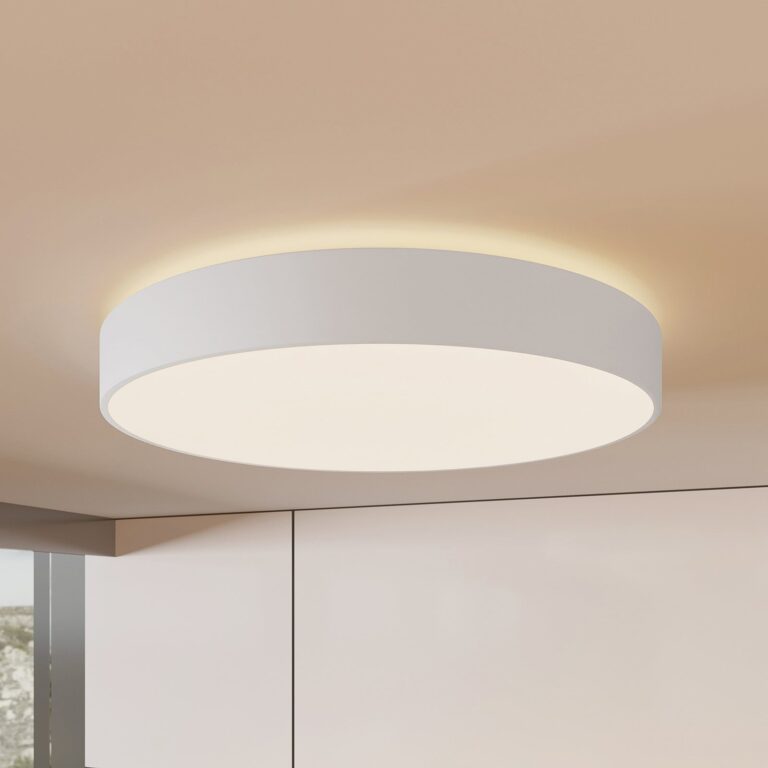 Vanida LED-loftlampe, hvid, metal, op/ned Arcchio - Køkken - Moderne - Aluminium - Rund