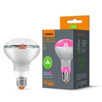 Videx E27 LED vkstpre til planter, R80, 120, 14 mol/s, stimulerer vkst, 9W