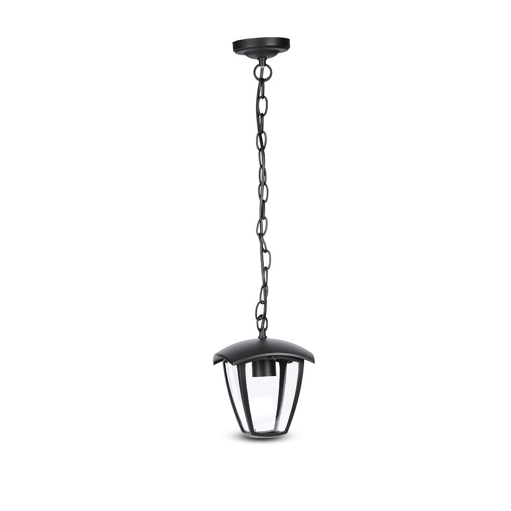 Vt-735 loftlampe E27 - til udendørs brug, sort