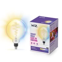 WiZ E27 LED-pre, Globe klar G200, 470lm, Tunable White, 6,7W, WiFi/Matter