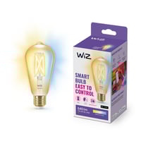 WiZ E27 LED-pre, ST64 amber, 810lm, Tunable White, 7W, WiFi/Matter
